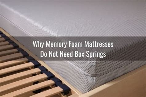 foam mattress need box spring